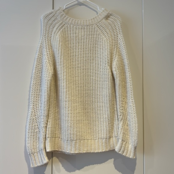 GUC Anine Bing Cozy White Sweater - XS (oversized) - Picture 2 of 8
